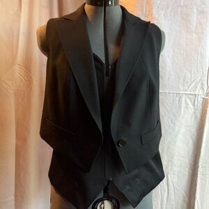 Worth Top/vest black size 8